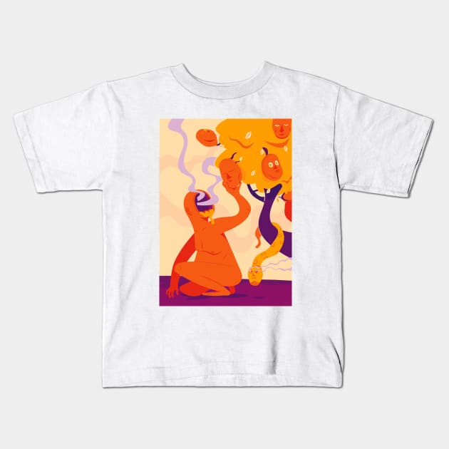 eat VEGAN Kids T-Shirt by WorldClassT-America